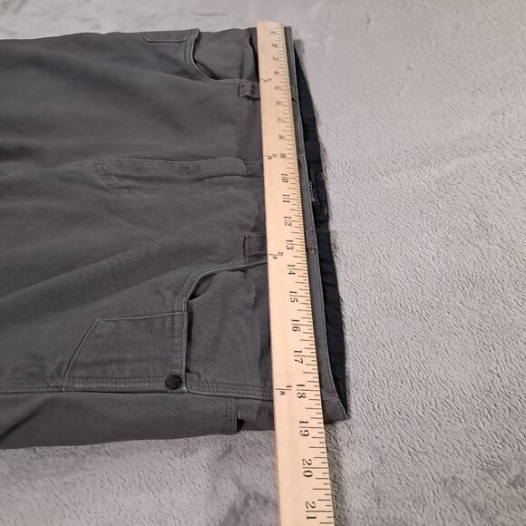 Off The Grid Trailblazer Pant Men 38x30, Tag 34x30 Gray Stretch Cotton Utility - Picture 10 of 15